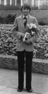 Heiko Runge bei der Jugendweihe im Jahr 1979 