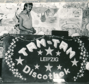 Uwe Weiskopf, Tam-Tam Discothek Leipzig, 1985.