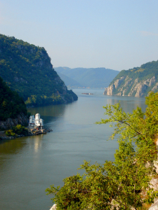 Die Donau beim Eisernen Tor